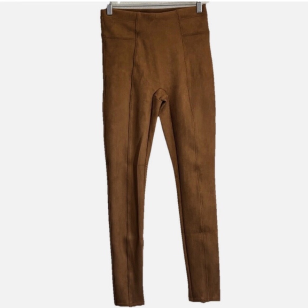 Spanx Woman Faux Suede Legging Size: S